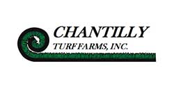 A logo of chantilly turf farms, inc.
